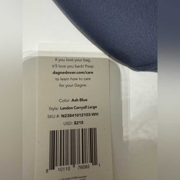 Dagne Dover LANDON CARRYALL DUFFLE BAG -NEW - Picture 16 of 16